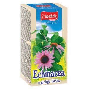 Apotheke Čaj Echinacea s ginko bilobou 20 nálevových sáčkov