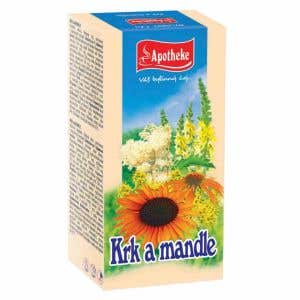 Apotheke Čaj Krk a mandle 20 nálevových sáčků