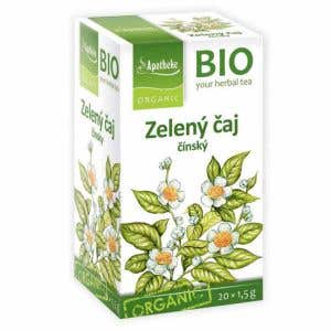 Apotheke BIO Zelený čaj 20 nálevových sáčkov