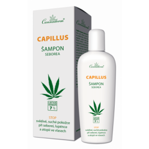 Cannaderm Capillus seborea šampón new 150ml