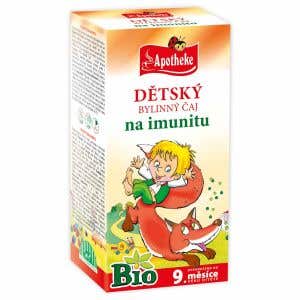 Apotheke BIO Detský čaj na imunitu 20 nálevových sáčkov