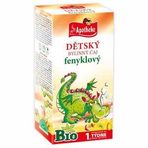 Apotheke BIO Dětský čaj fenyklový 20 nálevových sáčků