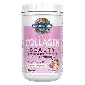 Garden of Life Collagen Beauty - jahoda a citrón - Kolagén 270 g