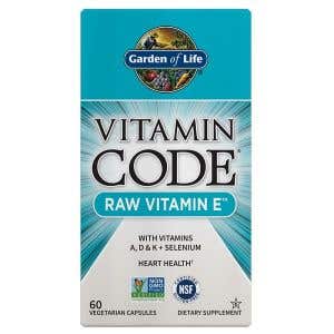 Garden of Life Vitamín E - RAW 60 kapsúl