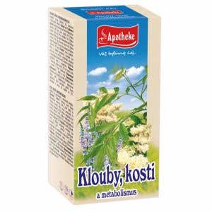 Apotheke Čaj Klouby, kosti a metabolismus 20 nálevových sáčků