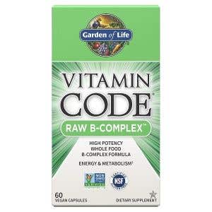 Garden of Life Vitamín B-Komplex - RAW 60 kapsúl