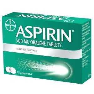 Aspirin 500mg 20 tablet
