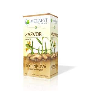 Megafyt Bylinková lékárna zázvor 20 nálevových sáčků