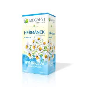 Megafyt Bylinková lekáreň harmanček 20 nálevových sáčkov