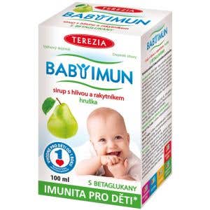 Terezia Baby Imun sirup s hlivou a rakytníkom hruška 100 ml