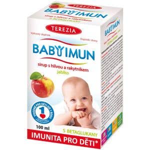 Terezia Baby Imun sirup s hlivou a rakytníkom jablko 100 ml