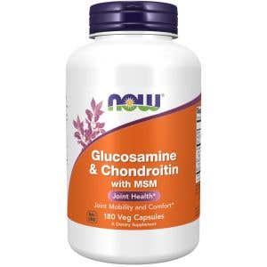 Now Foods Glukosamin Chondroitin a MSM 180 kapslí