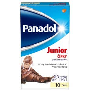 Panadol Junior 250mg 10 čapíkov