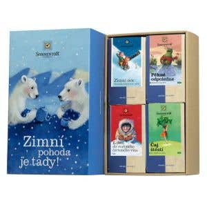 Sonnentor Darčeková kazeta čajová - Zimná pohoda BIO - Expirácia 30/06/2025