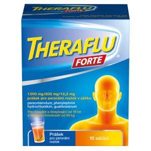 Theraflu forte 1000mg/200mg/12,2mg prášok na perorálny roztok 10 sáčkov