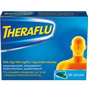 Theraflu 500mg/100mg/6,1mg 16 kapsúl