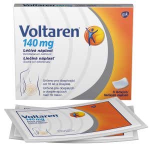 Voltaren liečivá náplasť 140mg 5ks
