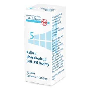 DHU Schüsslerovej soli Kalium phosphoricum D6 80 tabliet