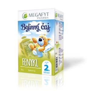Megafyt Bylinný čaj fenikel pre deti 20 nálevových sáčkov