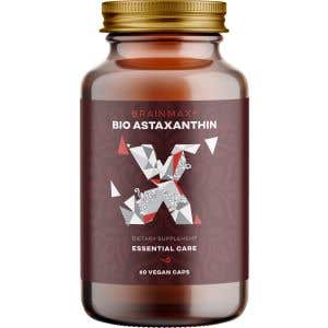 BrainMax Astaxantín - Astaxantín 8 mg BIO 60 rastlinných kapsúl