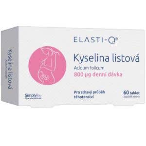 Elasti-Q Kyselina listová 800 µg 60 tablet