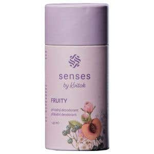 Kvitok Tuhý deodorant Senses - Fruity 45 ml