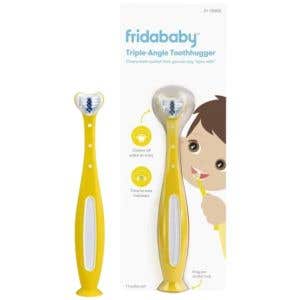 Frida Baby Tooth Hugger 3D zubní kartáček žlutý