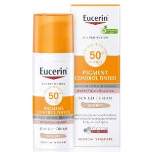 Eucerin Sun Pigment Control Tinted SPF50+ středně tmavý 50 ml