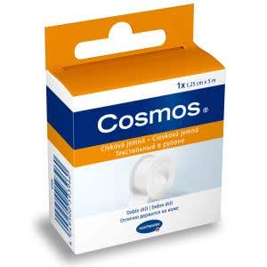 Cosmos Cívková náplast jemná 1,25 cm x 5 m