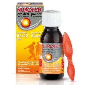 Nurofen Pre deti 4% Pomaranč 100 ml