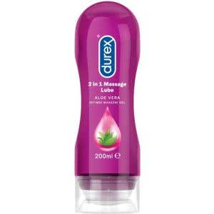 Durex Intimní masážní gel 2v1 s Aloe Vera 200 ml