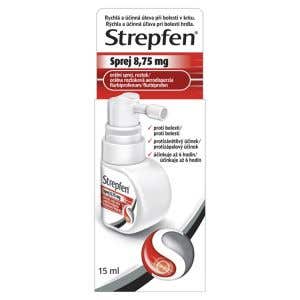 Strepfen Sprej 8,75 mg orální sprej, roztok 15 ml