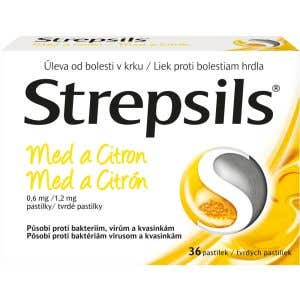 Strepsils Med a Citrón 36 pastiliek