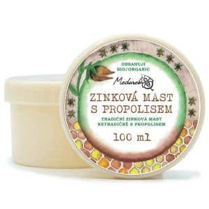 Medarek Zinková mast s propolisem BIO 100 ml