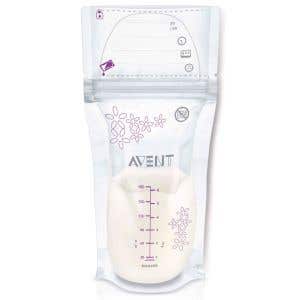 Avent Vrecká na materské mlieko 180ml 25ks