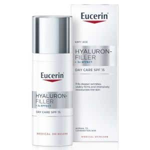 Eucerin Hyaluron-Filler + 3x Effect Denný krém SPF 15 pre normálnu a zmiešanú pleť 50 ml