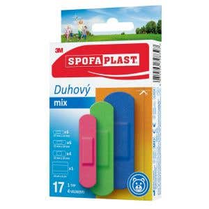 3M Spofaplast 606 Duhový mix náplastí 17 ks