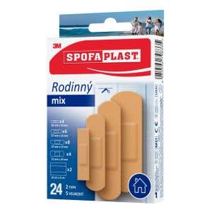 3M Spofaplast 603 Rodinný mix náplastí 24 ks