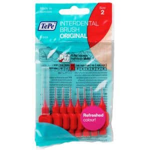 TePe Original medzizubné kefky 0,5 mm červené, 8 ks
