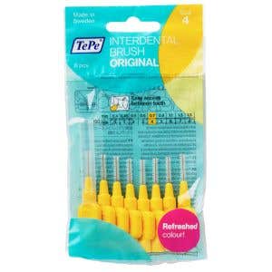 TePe Original mezizubní kartáčky 0,7 mm žluté, 8 ks