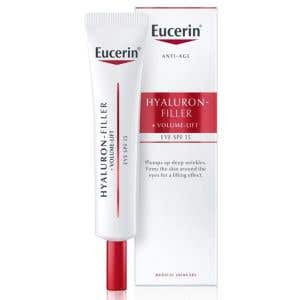 Eucerin Hyaluron-Filler + Volume-Lift Oční krém proti vráskám SPF 15 15 ml