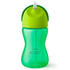 Avent Hrnček s ohybnou slamkou 300ml chlapec