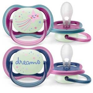 Avent Cumlík Ultra air nočný pre dievčatá od 6-18 mesiacov 2 ks