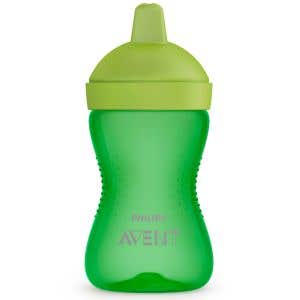 Avent Hrnček Grippy 300ml s tvrdou hubičkou chlapec