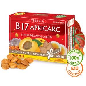 Terezia B17 apricarc s marhuľovým olejom 50+10 kapsúl