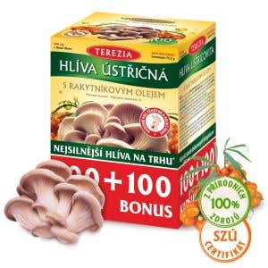 Terezia Hlíva ústřičná s rakytíkovým olejem 100+100 tobolek