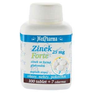 MedPharma Zinok 25 mg Forte 107 tabliet