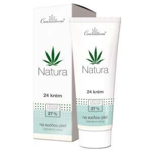 Cannaderm Natura 24 krém na suchou pleť 75g