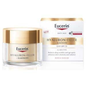 Eucerin Hyaluron-Filler + Elasticity Denní krém SPF 15 50 ml