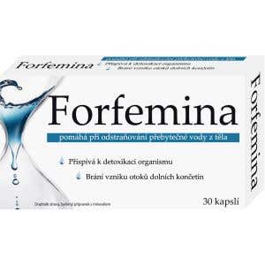 Forfemina Prípravok na odvodnenie tela 30 kapsúl